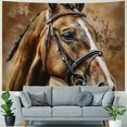 thumbnail image 4 of Orinice Horse Tapestry Wall Hanging Unique Style Graphic Tapestries Home Wall Decor Art for Living Room Bedroom Apartment Farmhouse Dorm 40x30inch, 4 of 6
