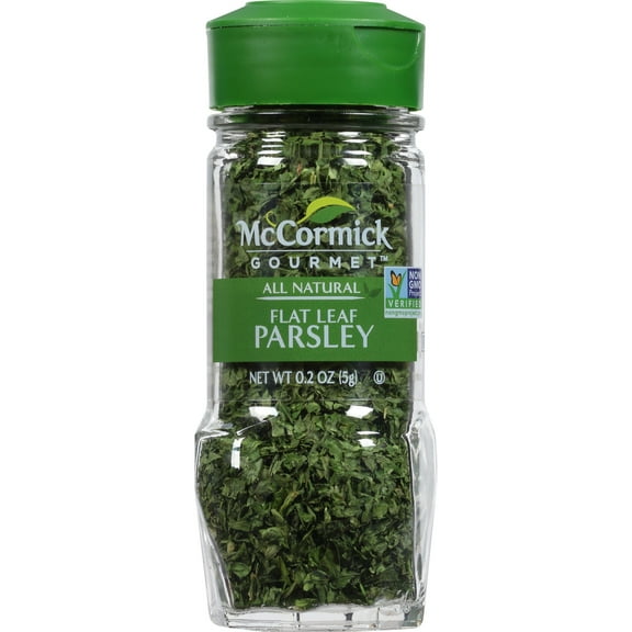 McCormick Gourmet All Natural Flat Leaf Parsley - 0.2 oz (Pack of 2)