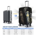 thumbnail image 6 of Disketp Jellyfish Elastic Travel Luggage Cover Travel Suitcase Protective Cover For Trunk Case Apply To 18''-32'' Suitcase Cover (Luggage not included)-Medium, 6 of 9