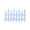 B, variant on White Plastic Garden Fence Insert Picket Fences Decoration for Yard Lawn Flowerbeds Plant Borders Decoration