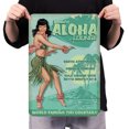 thumbnail image 4 of Placa Metal Vintage ALOHA Pintura Hierro Rectangular Arte Pared Del 30x40cm, 4 of 9