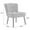 Brown+Sand, variant on Fabric Accent Chairs, Living room iron sofa chair, lazy individual chair, balcony leisure chair (Color: Green), Dark Green Accent Chairs,Corduroy Modern Accent Chairs