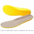 thumbnail image 4 of Plantillas para zapatos, espuma viscoelástica, amortiguación de impactos, L, 4 of 9