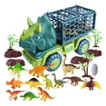 thumbnail image 3 of Camión transportador de juguetes de dinosaurios para niños Juego de juguetes de dinosaurios para niños y niñas Dinosaurio Estilo D, 3 of 9