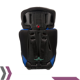 thumbnail image 4 of Asiento porta bebes para Carro autoasiento seguridad silla azul Mediano Lumax, 4 of 5