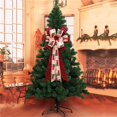 thumbnail image 2 of Christmas Large Ribbon Bows Bowknot Christmas Tree Pendant 2021  Party Home Decor New Year Decoration Accessory, 2 of 5