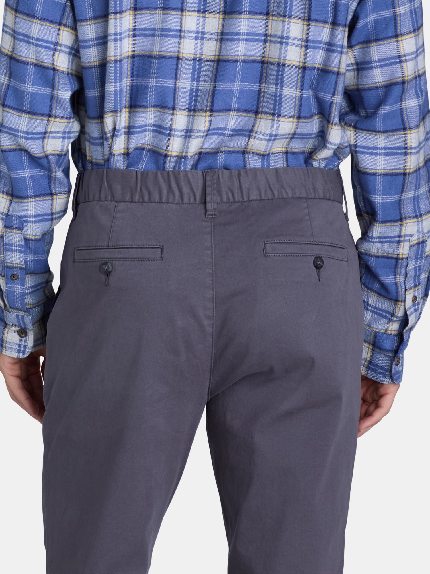 George Men's and Big Men’s Pull On Chino Pants, Sizes S-2XL