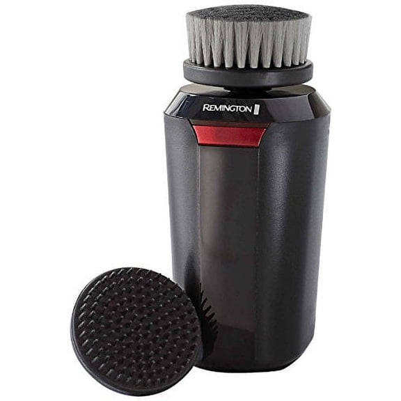 Remington Reveal Men's Compact Facial Cleansing Brush with Pre Shave and Charcoal Heads (FC1500B)