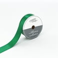 thumbnail image 1 of UNIQUE CREATIV Satin Ribbon Emerald 25 mm (0.98 in) × 5.5 m (⅞ in × 6 yd), 5.49 m (18 ft), 1 of 4