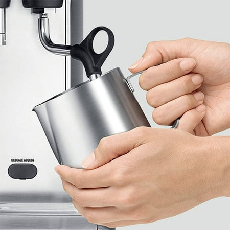 Breville - the Barista Touch Espresso Machine with 9 bars of pressure, Milk Frother and integrated grinder - Stainless Steel