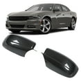 thumbnail image 1 of Side 2PCS Rearview Mirror Cover Carbon Fiber Style with Double Sided Adhesive Replacement for Chrysler 300 2011-2019, 1 of 8