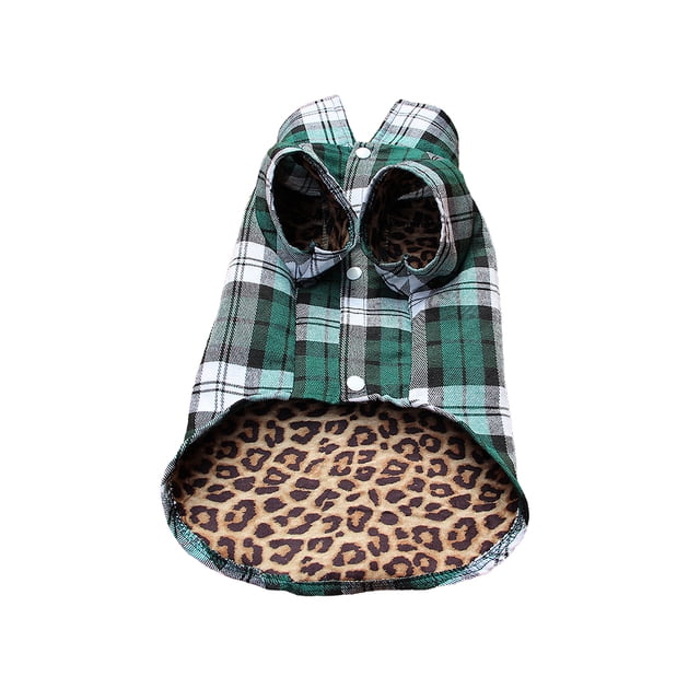 Camisa a Cuadros para Mascotas Greeniant Suavidad Otoño e Invierno Tallas Múltiples