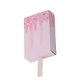 thumbnail image 1 of Langgg 10pcs Ice Cream Shape Candy Boxes Halloween Party Birthday Wedding Popcorn Gift Box Container, 1 of 6