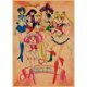thumbnail image 1 of Pintura decorativa para pared con póster, diseño retro de marineros y lunas, 1 of 1