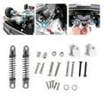 thumbnail image 3 of Amortiguador trasero delantero 2x RC Car Front Shock Absorber Damper + Reemplazos De Asiento Fijo Para WPL D12 Titanium Titanio Magideal Amortiguador trasero delantero, 3 of 7