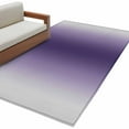 thumbnail image 2 of Dark Purple Grey Ombre 2.7x5 Area Rugs, Modern Abstract Art Gradient Non-Skid Rubber Backing Large Rectangle Rugs - Living Room Bedroom Home Office, Indoor Floor Mat Carpets Washable Rug, 2 of 9