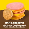 thumbnail image 4 of Lunchables Ham & Cheddar with Vanilla Creme Cookies, 3.5 oz Pack, 4 of 23