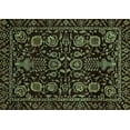 thumbnail image 1 of Ahgly Company Indoor Rectangle Abstract Turquoise Blue Modern Area Rugs, 2' x 3', 1 of 4
