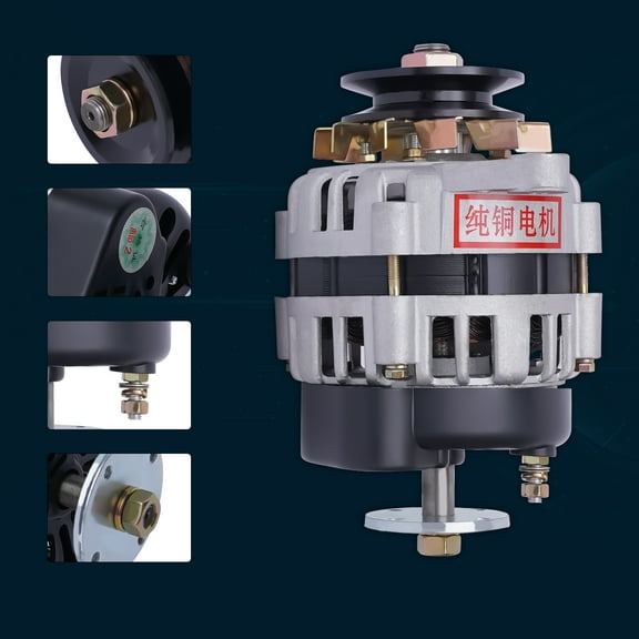 Toolven Tricycles Lighting Charging 2000W 220V Permanent Magnet DC Generator 4000rpm