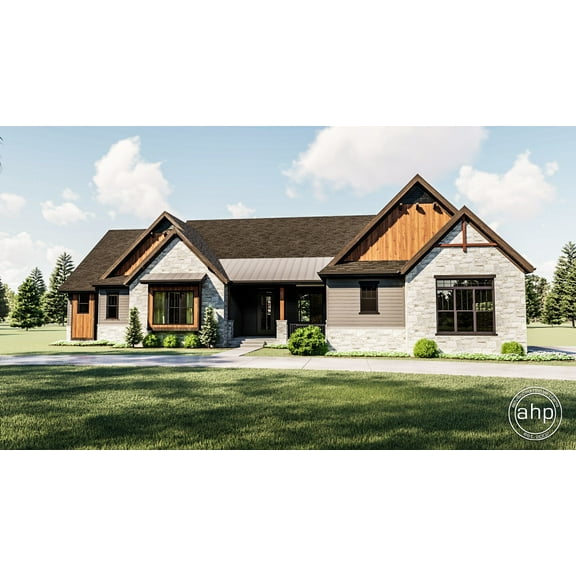 Advanced House Plans: Builder Ready Blueprints | Fire Ridge 29410 | 1 Story Plan