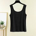 thumbnail image 6 of JIANLAI Women Ribbed Sleeveless Tank Top, Crew Neck Casual Basic Knit, Lightweight Summer Undershirt, 6 of 6