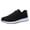Black, variant on GiLiling Women's Running Shoes Breathable Mesh Sneakers Lace Up Lightweight Non Slip Casual Athletic Shoes for Outdoor Work Leisure