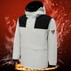 thumbnail image 5 of Chaquetas térmicas con aislamiento y carga USB, abrigo con cremallera y capucha para hombres y mujeres, 5 of 8