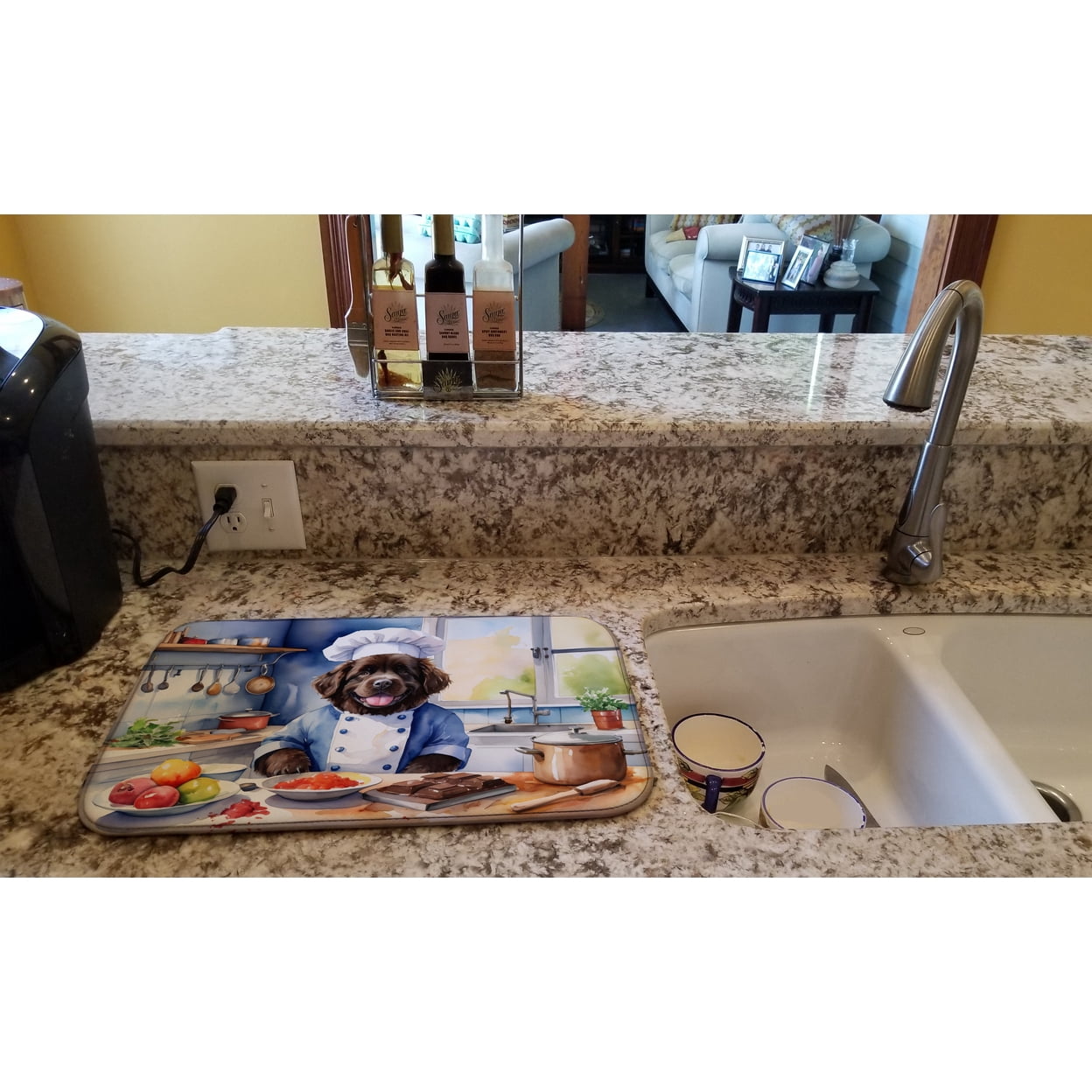 Newfoundland The Chef Dish Drying Mat