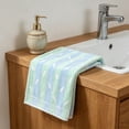 thumbnail image 5 of Anckoeil Cotton Towel, 28.35x12.99in Soft Absorbent Striped Towel for Daily Use, 5 of 5