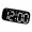 2817 black shell white, variant on NANMELX Alarm Clocks for Bedroom Living Room Digital Clock Digital Alarm Clock with Time Day of Week Date Temperature Desk Clock