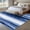Blue, variant on Area Rug for Living Room, Sage Green Ombre Non-Slip Indoor Large Carpet for Bedroom/Dining Room, Modern Abstract Art Farmhouse Washable Low-Profile Rectangle Floor Runner Rugs - 4 x 6 Ft