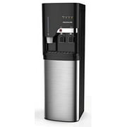 Frigidaire, 5 Gallon Bottom Loading Hot and Cold Water Dispenser With Cup Storage, Stainless Steel, EFWC900