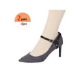 thumbnail image 4 of INSPIRE CHIC Sangles de Chaussures Antidérapantes Amovibles et Ajustables pour Femmes avec Boucle Noir Mat 20,5 Cm/8,07 Pouces, 4 of 4