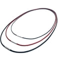 thumbnail image 4 of Collar de cuerda de cuero genuino negro con cierre, cadena de cordón, cadena de línea para colgante DIY, accesorios para hacer joyas, suministros para hombres, 4 of 5