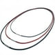 thumbnail image 4 of Collar de cuerda de cuero genuino negro con cierre, cadena de cordón, cadena de línea para colgante DIY, accesorios para hacer joyas, suministros para hombres, 4 of 5