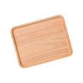 thumbnail image 2 of Bandeja de madera para servir, moderna y decorativa, para centro de mesa otomano o sala de estar. 33cmx27cm, 2 of 9