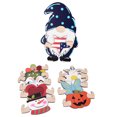 thumbnail image 1 of Door Sign, Interchangeable Durable Sweet Gnome Welcome Sign  for Festival for Corridor for Home Decoration, 1 of 8