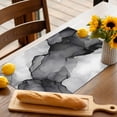 thumbnail image 5 of Placemat Abstract Ombre Grey Black Marble Placemats for Dining Table Modern Art Washable Table Mats for Party Kitchen Dining Decoration, 5 of 7