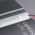 thumbnail image 6 of Opvise Creative LED Ultra-slim Mini Bookmark Light Bending Book Reading Nightlight White, 6 of 8