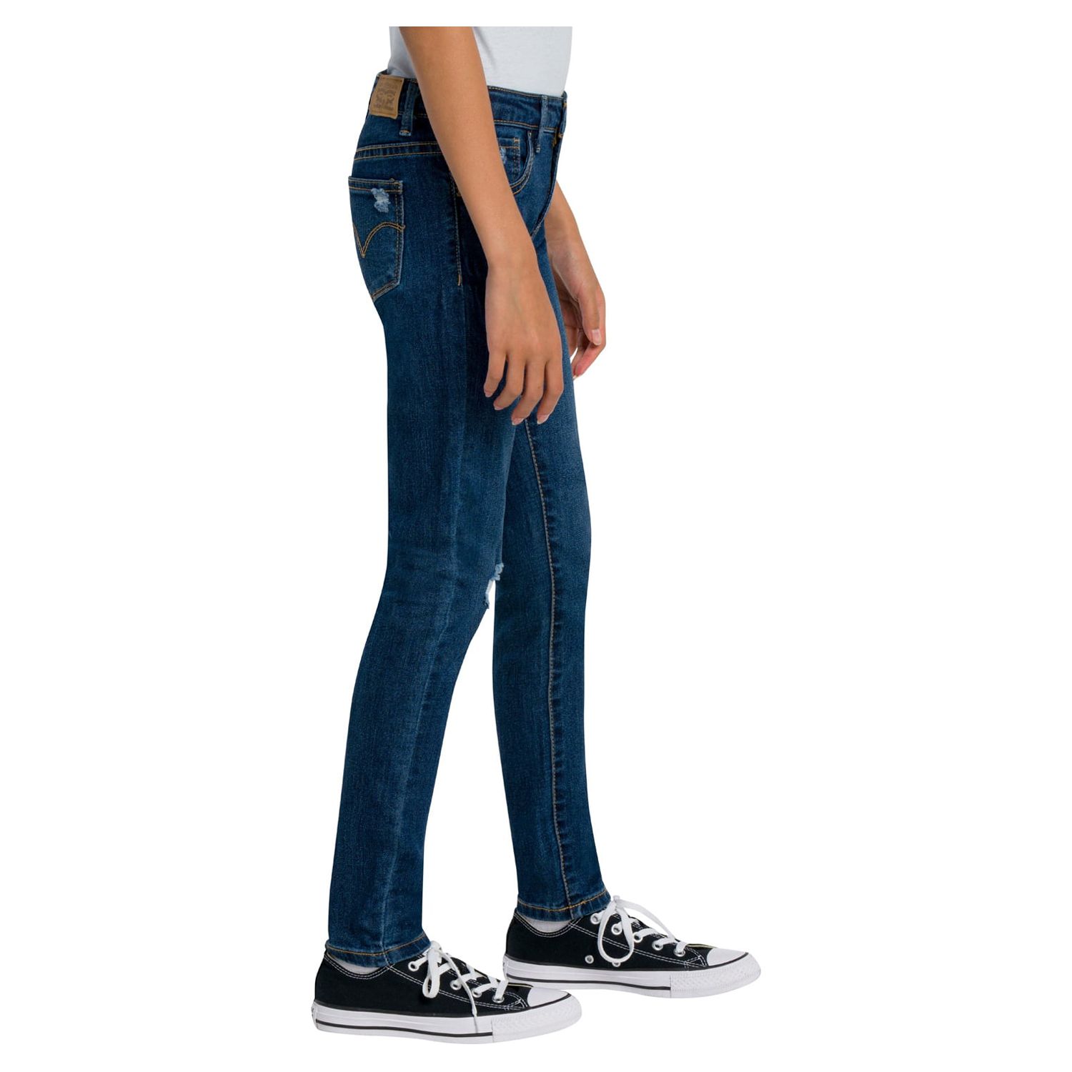 Levi's Girls' 710 Super Skinny Fit Jeans, Sizes 4-16 - image 5 of 6