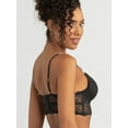 thumbnail image 5 of Jessica Simpson Women's Embroidery Longline Bra, Size 34B-40DD, 5 of 7