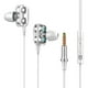 thumbnail image 1 of Audífonos intrauditivos A4 con conector de 3,5 mm ergonómicos con cable para teléfono (blanco) WDOplteas Para estrenar, 1 of 9