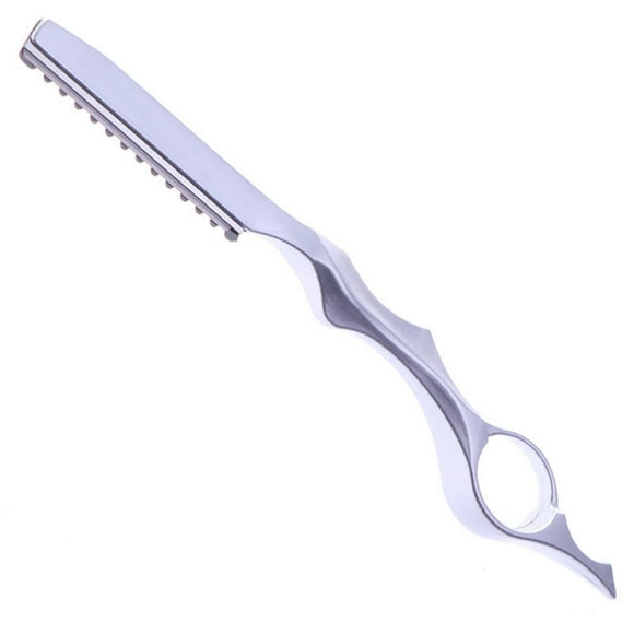 Soidarity 1 Juego de cortadora de pelo resistente al desgaste, peine de corte de pelo a la moda, tijeras duraderas de diseño único a prueba de herrumbre Cuidado del cabello Plata Soidarity CE011695-04