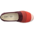 thumbnail image 5 of TOMS Womens Alpargata Mallow Puff 7.5 Burgundy Multi, 5 of 7