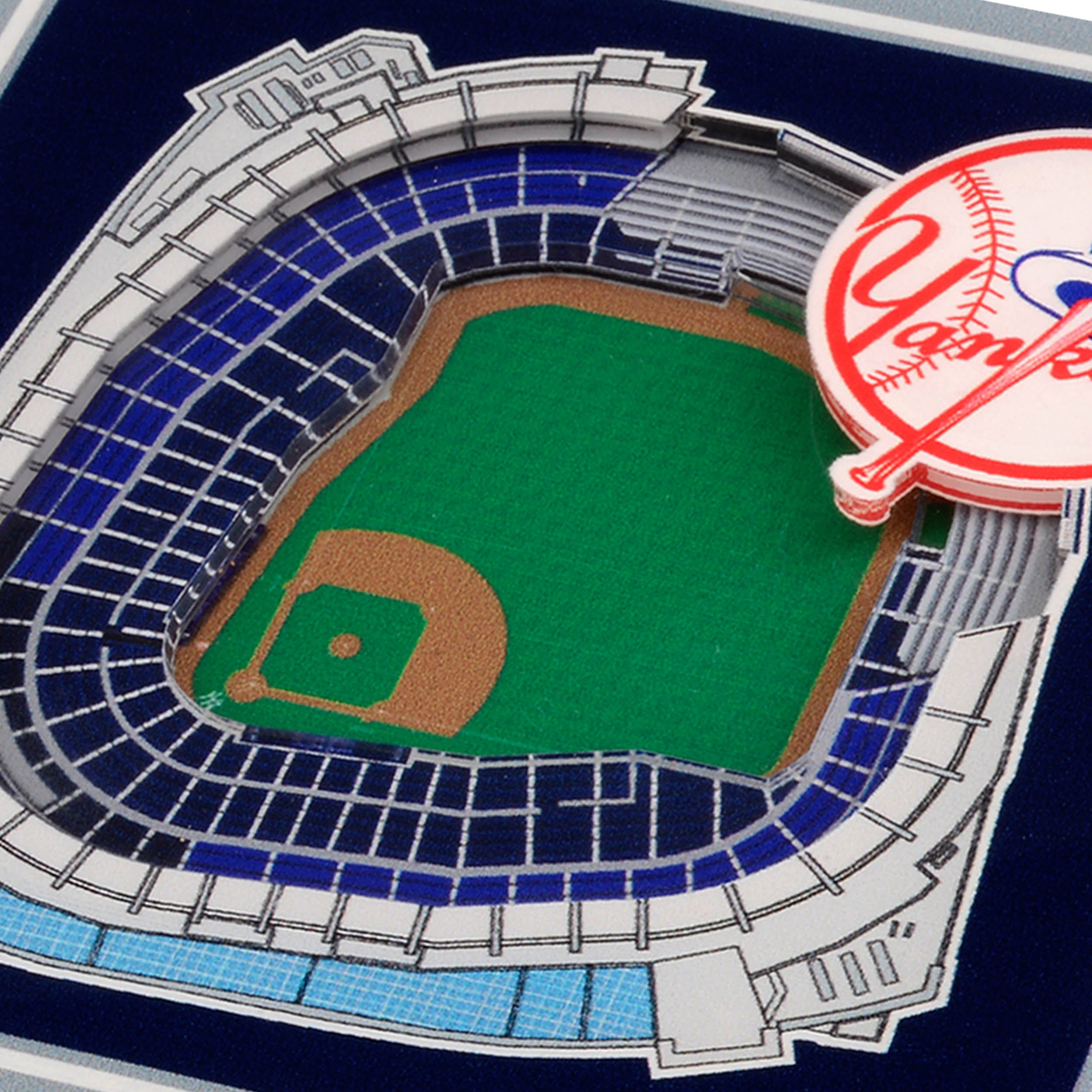 YouTheFan MLB New York Yankees Stadiumview Cribbage