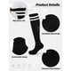 thumbnail image 4 of Espinilleras y calcetines de fútbol para niños Hryrbay, negro, talla L, 4 of 6