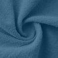 thumbnail image 4 of FengLS Women's Mini Dress Casual Loose Cotton-Linen Dress with Pockets Summer Lightweight Solid Color Homewear Short Dress Comfy V-Neck Short Sleeves Mini Dress, 4 of 7