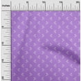 thumbnail image 2 of oneOone Cotton Poplin Purple Fabric Retro Socks Sewing Craft Projects Fabric Prints By Yard 56 Inch Wide, 2 of 5