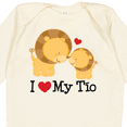 thumbnail image 4 of Inktastic I Love My Tio Uncle for Nephew Boys or Girls Long Sleeve Baby Bodysuit, 4 of 5