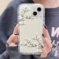 thumbnail image 4 of Flowers Phone Case For OPPO A54 A54S Case OPPO A15 A57 A16 A16S A17 A55 A77 A57S A74 A95 A96 A76 A52 A92 Reno 8 7 6 5 Lite Cover, 4 of 5